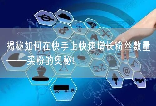 揭秘如何在快手上快速增长粉丝数量——买粉的奥秘!