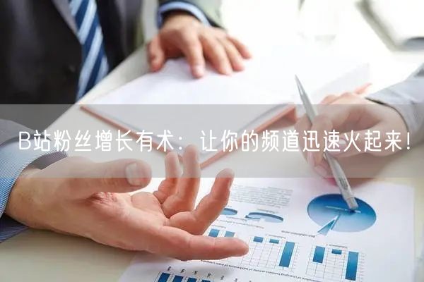 B站粉丝增长有术：让你的频道迅速火起来！