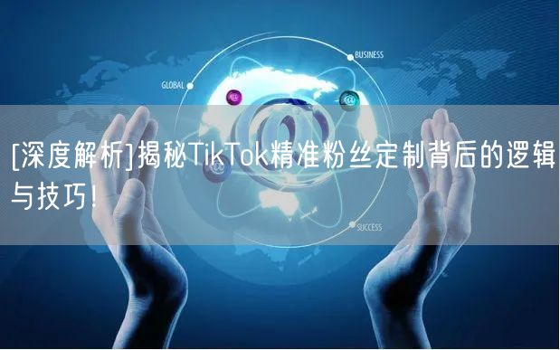 [深度解析]揭秘TikTok精准粉丝定制背后的逻辑与技巧！