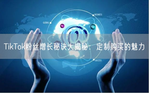 TikTok粉丝增长秘诀大揭秘：定制购买的魅力