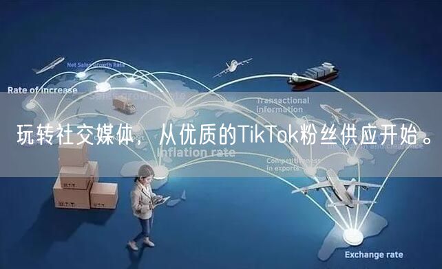 玩转社交媒体，从优质的TikTok粉丝供应开始。
