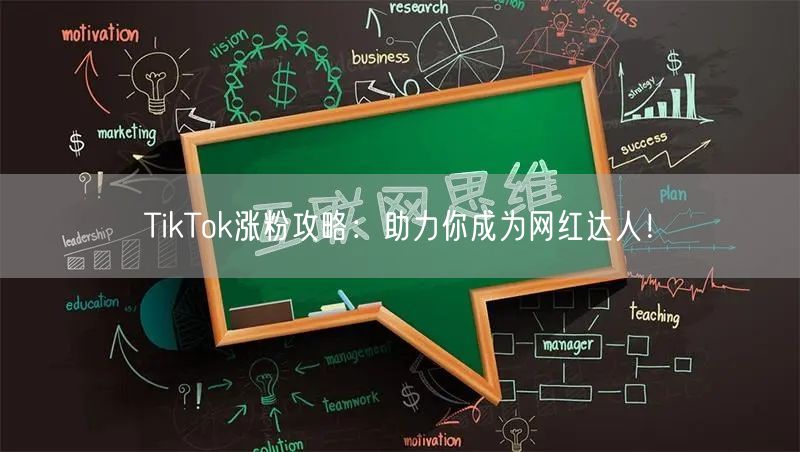 TikTok涨粉攻略：助力你成为网红达人！