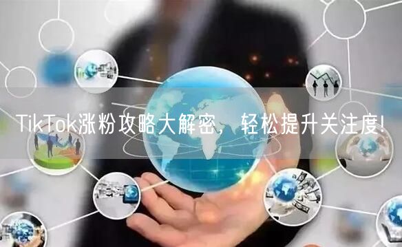 TikTok涨粉攻略大解密，轻松提升关注度!