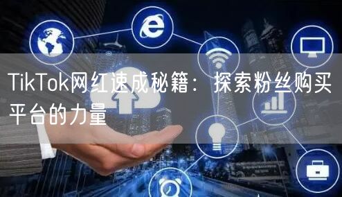 TikTok网红速成秘籍：探索粉丝购买平台的力量