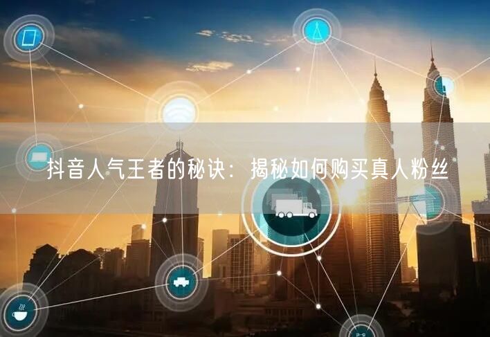 抖音人气王者的秘诀：揭秘如何购买真人粉丝