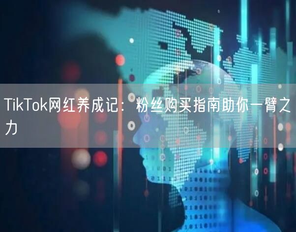 TikTok网红养成记：粉丝购买指南助你一臂之力