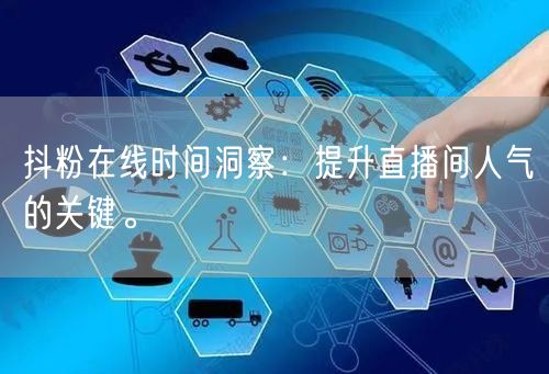 抖粉在线时间洞察：提升直播间人气的关键。