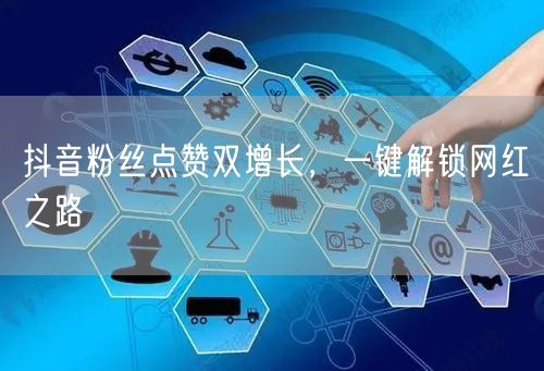 抖音粉丝点赞双增长，一键解锁网红之路