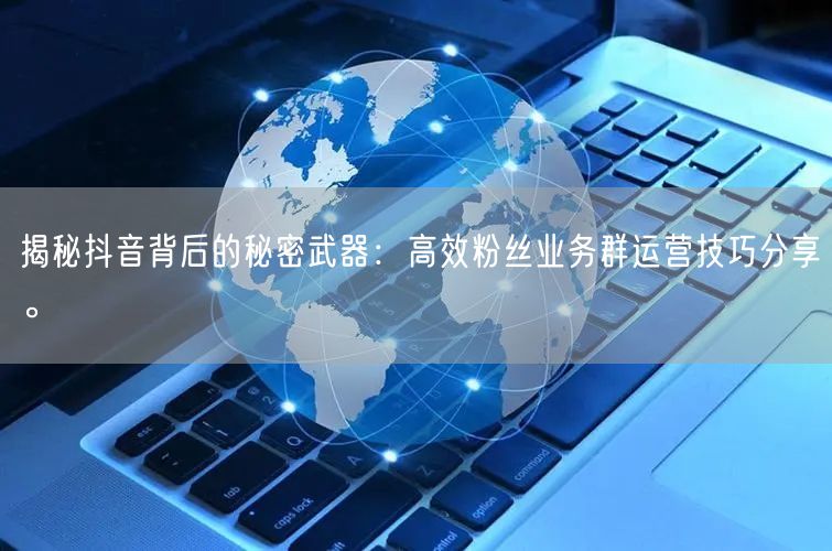 揭秘抖音背后的秘密武器：高效粉丝业务群运营技巧分享。
