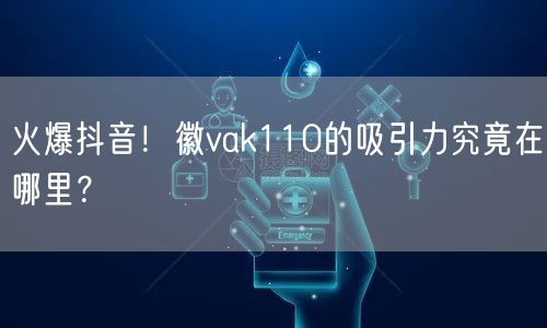 火爆抖音！徽vak110的吸引力究竟在哪里？