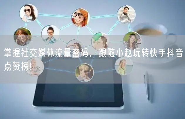 掌握社交媒体流量密码，跟随小赵玩转快手抖音点赞榜!