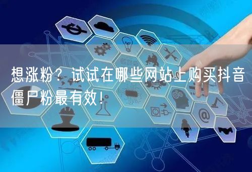 想涨粉？试试在哪些网站上购买抖音僵尸粉最有效！