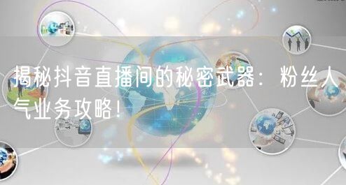 揭秘抖音直播间的秘密武器：粉丝人气业务攻略！