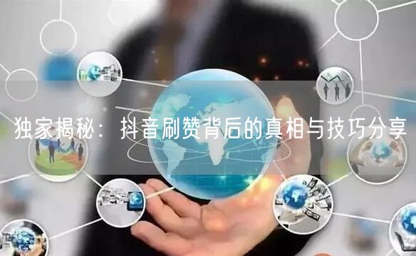 独家揭秘：抖音刷赞背后的真相与技巧分享