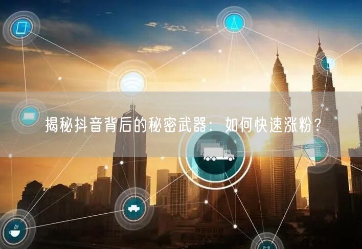 揭秘抖音背后的秘密武器：如何快速涨粉？
