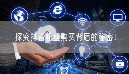 探究抖音粉丝购买背后的秘密！