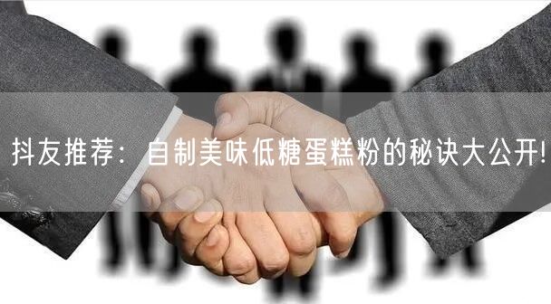 抖友推荐：自制美味低糖蛋糕粉的秘诀大公开!