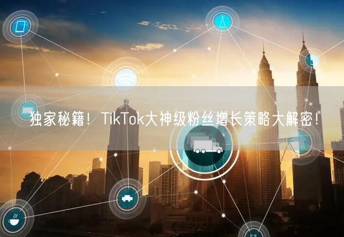 独家秘籍！TikTok大神级粉丝增长策略大解密！