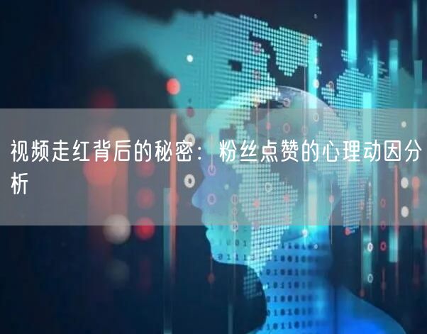 视频走红背后的秘密：粉丝点赞的心理动因分析