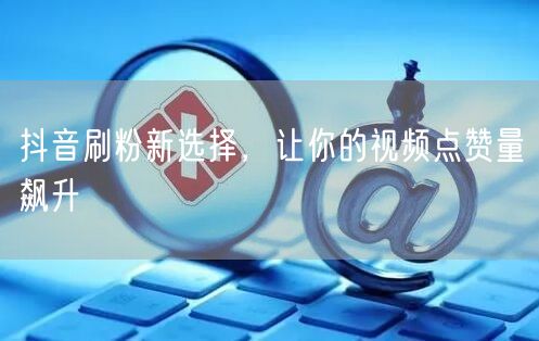 抖音刷粉新选择，让你的视频点赞量飙升