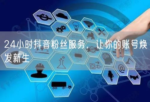 24小时抖音粉丝服务，让你的账号焕发新生