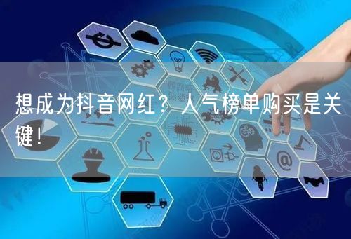想成为抖音网红？人气榜单购买是关键！