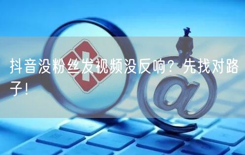 抖音没粉丝发视频没反响？先找对路子！